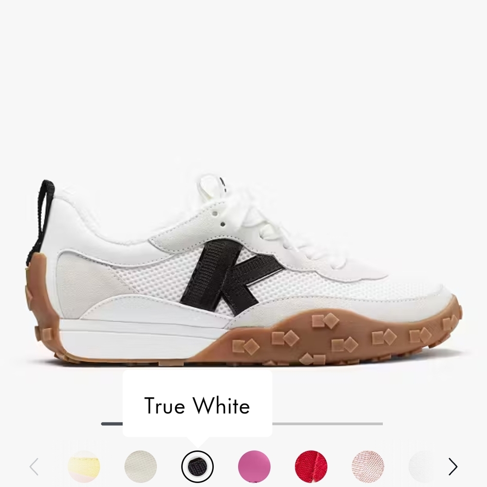 Kate Spade Women's White and Black Sneakers